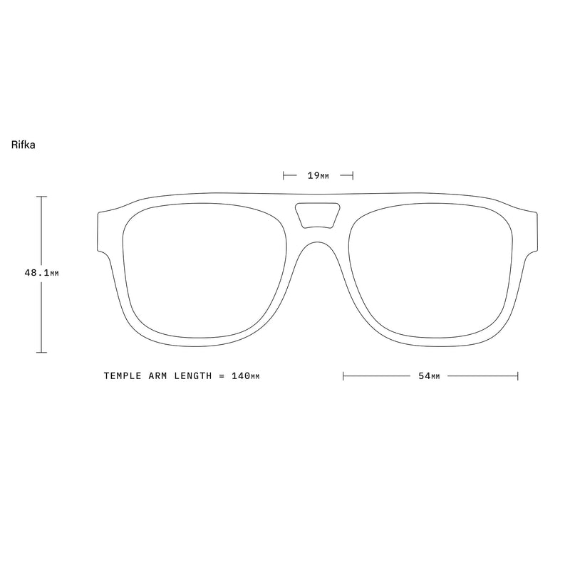Load image into Gallery viewer, RAEN Rifka Sunglasses - Recycled Black/Spritz
