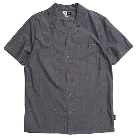 REEF Harold Short Sleeve Button-Up Camp Shirt 1
