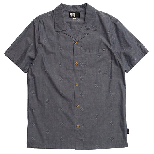 REEF Harold Short Sleeve Button-Up Camp Shirt