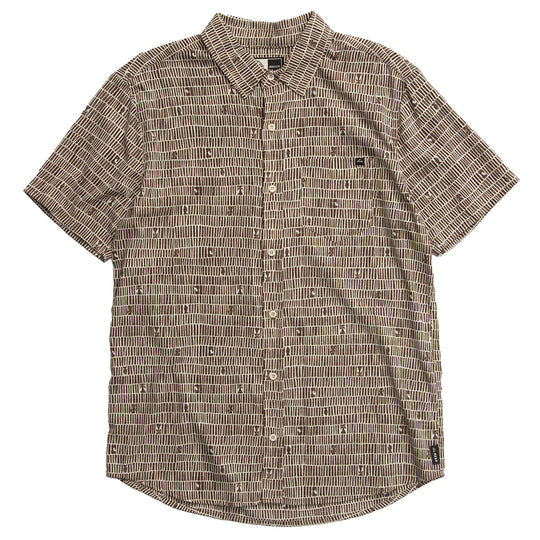 REEF Ferris Short Sleeve Button-Up Classic Shirt