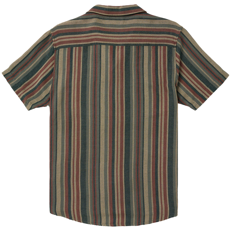 Load image into Gallery viewer, RVCA Exotica Stripe Short Sleeve Button-Up Shirt
