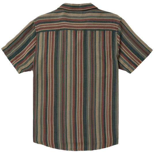 RVCA Exotica Stripe Short Sleeve Button-Up Shirt