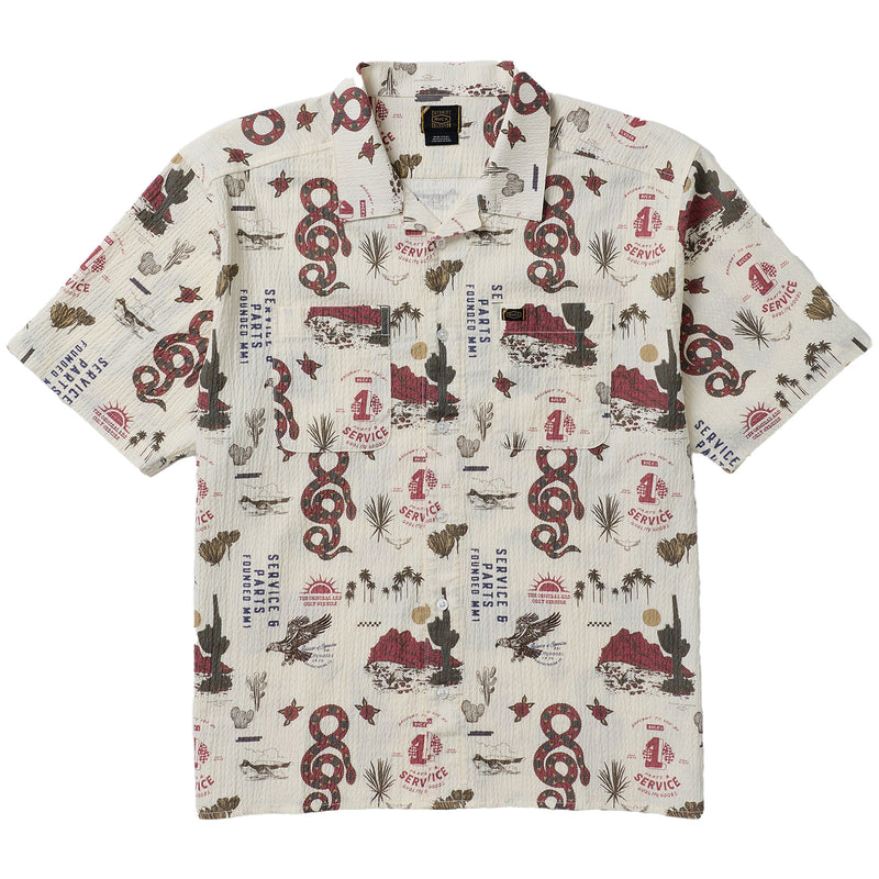 Load image into Gallery viewer, RVCA Wasteland Short Sleeve Button-Up Shirt
