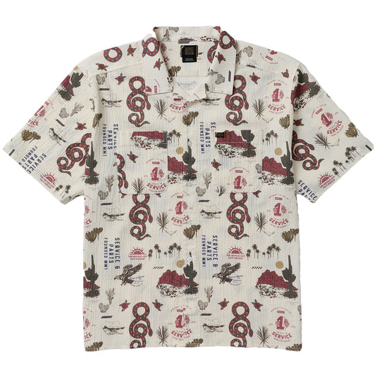 RVCA Wasteland Short Sleeve Button-Up Shirt