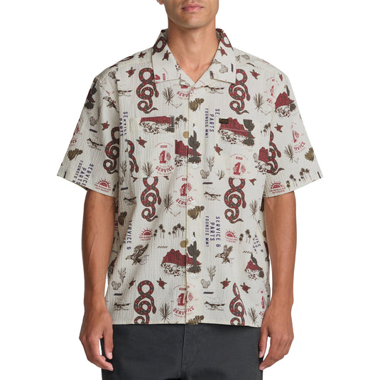 RVCA Wasteland Short Sleeve Button-Up Shirt