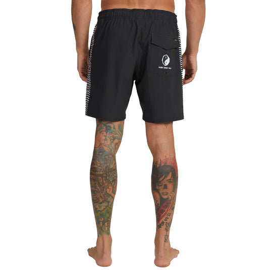 RVCA Noise Elastic Waist 17" Boardshorts