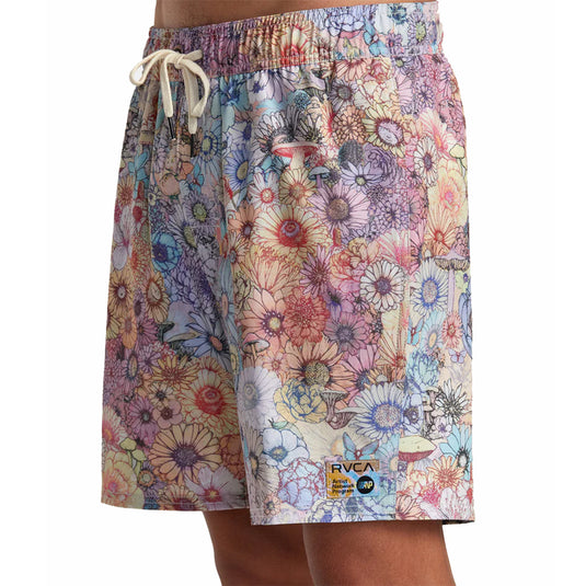 RVCA Sage Elastic Waist Hemp 17" Boardshorts 8