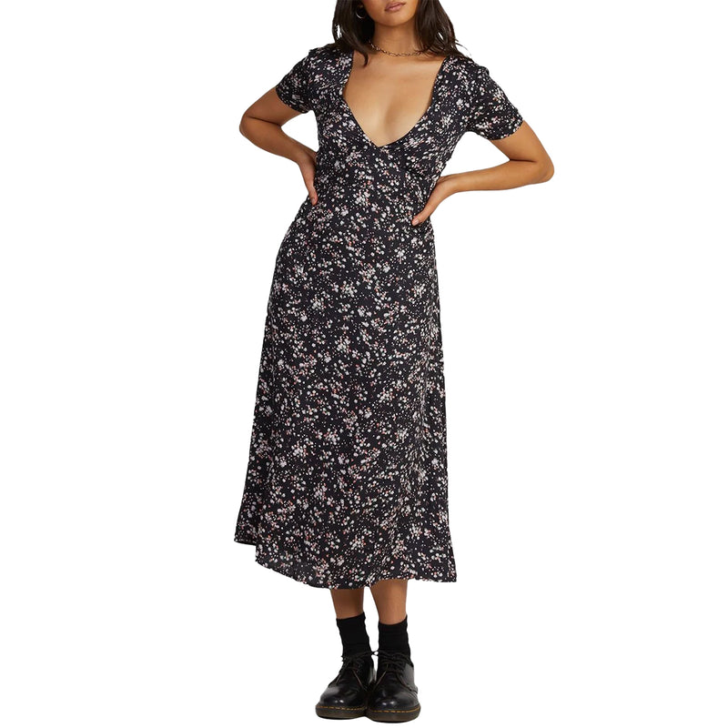 Load image into Gallery viewer, RVCA Women&#39;s Heaven Sent Midi Dress
