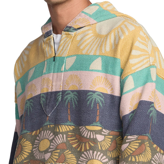 RVCA Exotica Poncho Pullover Hoodie 5