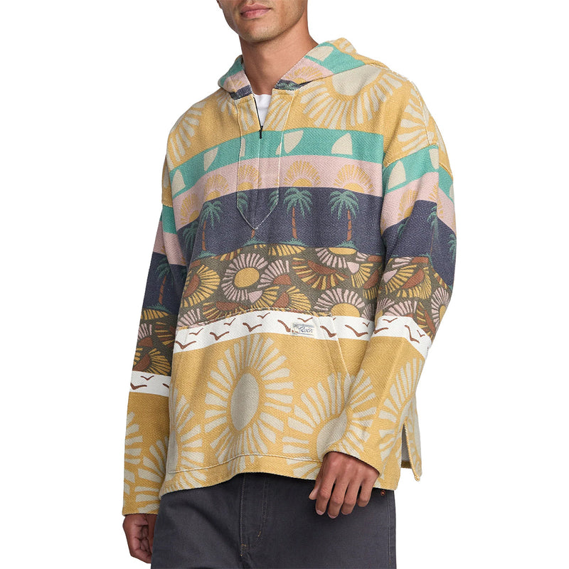 Load image into Gallery viewer, RVCA Exotica Poncho Pullover Hoodie 2
