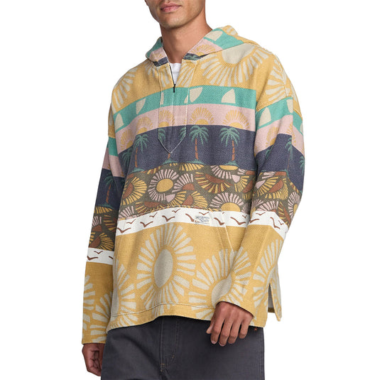 RVCA Exotica Poncho Pullover Hoodie 2