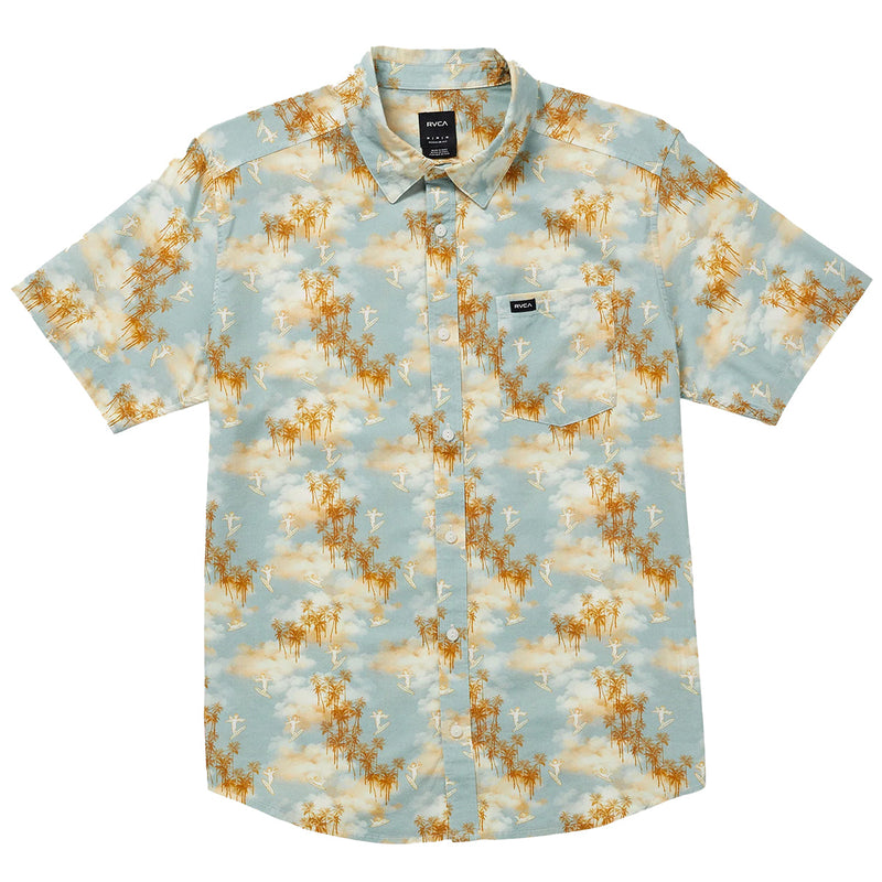 Load image into Gallery viewer, RVCA Day Break Short Sleeve Button-Up Shirt 1
