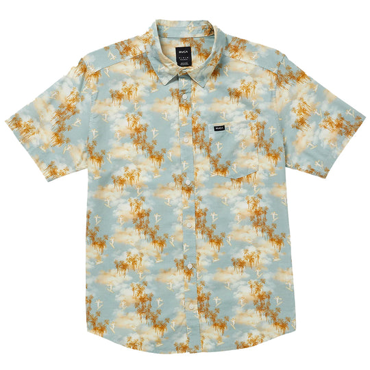 RVCA Day Break Short Sleeve Button-Up Shirt