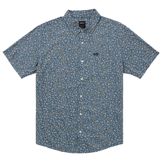 RVCA Compact Short Sleeve Button-Up Shirt