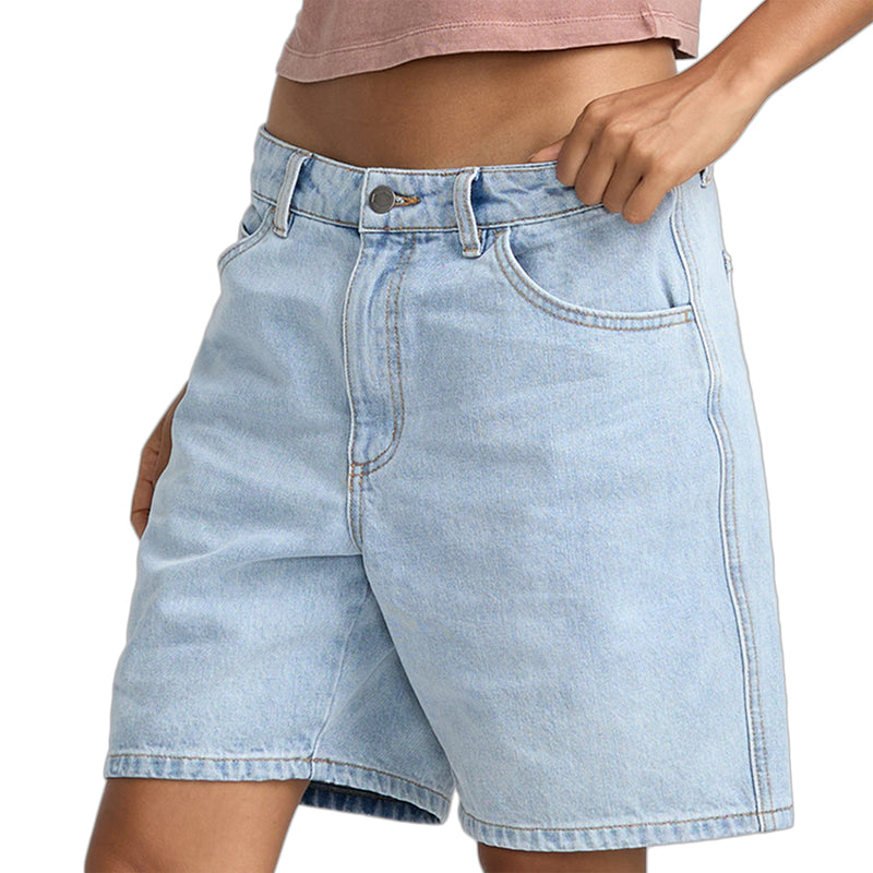 Load image into Gallery viewer, RVCA Women's Crawford Long II Shorts 3
