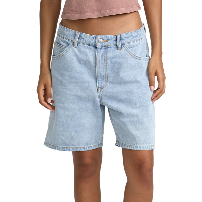Load image into Gallery viewer, RVCA Women's Crawford Long II Shorts 1
