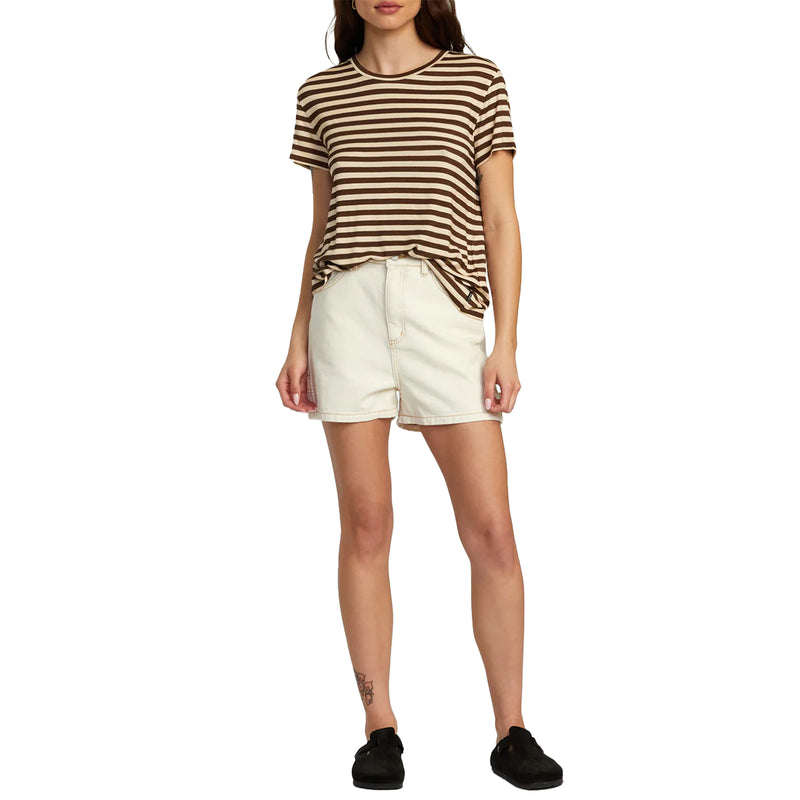 Load image into Gallery viewer, RVCA Women&#39;s Recession Denim Shorts
