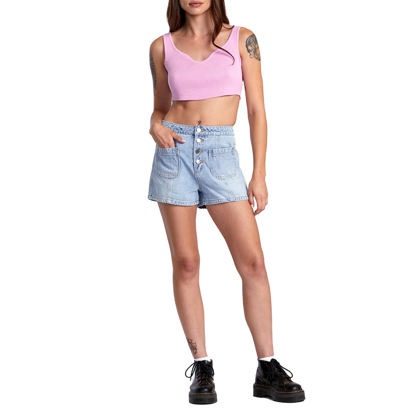 Load image into Gallery viewer, RVCA Women's Bardot Denim Shorts 7
