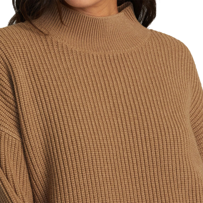 Load image into Gallery viewer, RVCA Women's Dream Cycle Turtleneck Sweater
