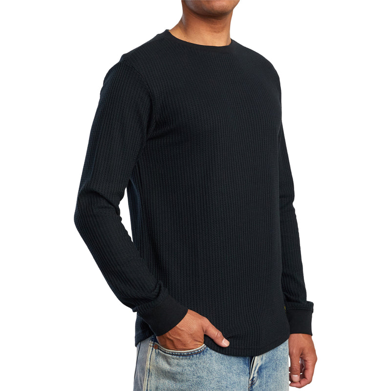 Load image into Gallery viewer, RVCA Day Shift Thermal Long Sleeve Shirt
