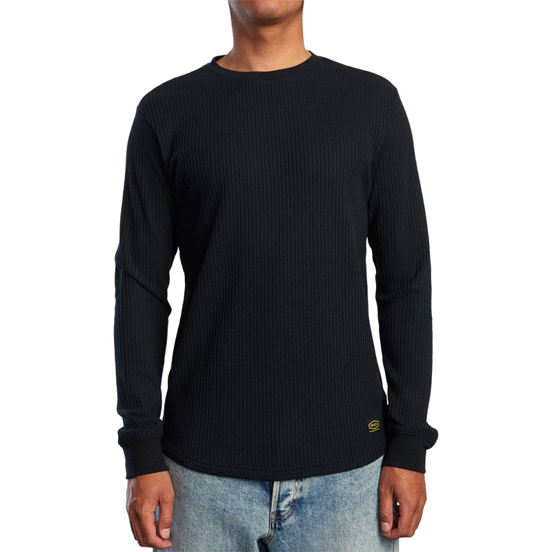Load image into Gallery viewer, RVCA Day Shift Thermal Long Sleeve Shirt
