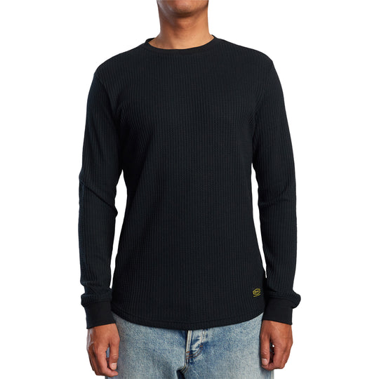 RVCA Day Shift Thermal Long Sleeve Shirt