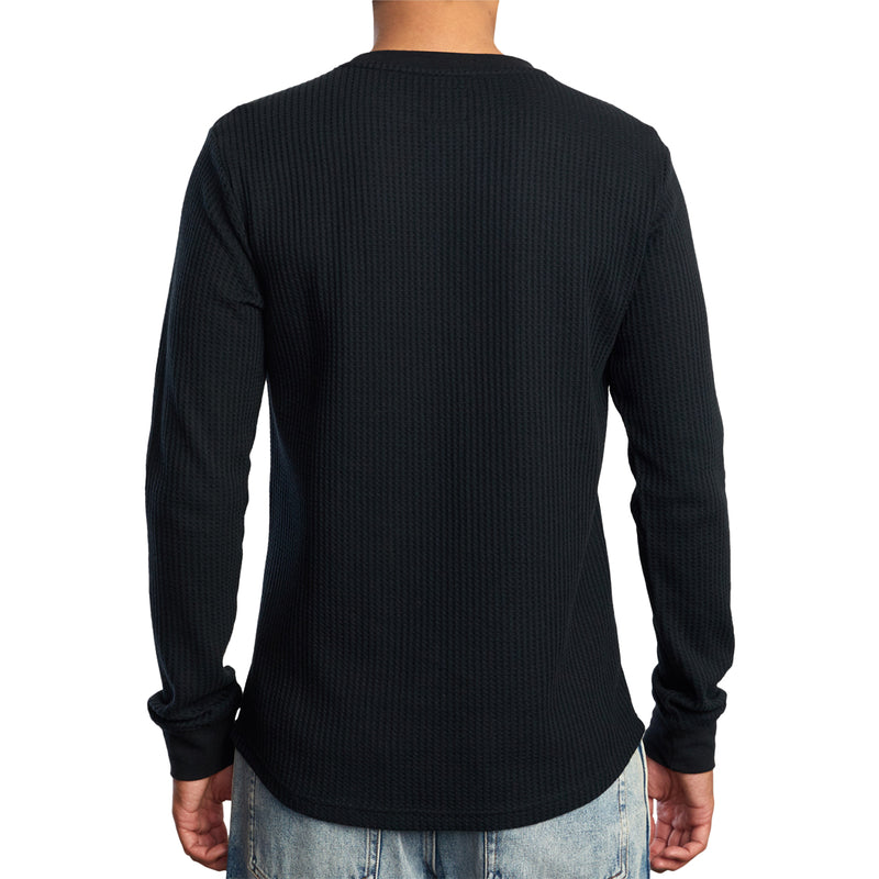 Load image into Gallery viewer, RVCA Day Shift Thermal Long Sleeve Shirt

