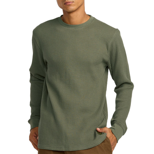 RVCA Day Shift Thermal Long Sleeve Shirt