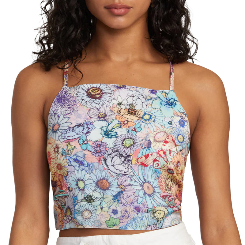 Load image into Gallery viewer, RVCA Women&#39;s Sasha ANP Crop Tank Top
