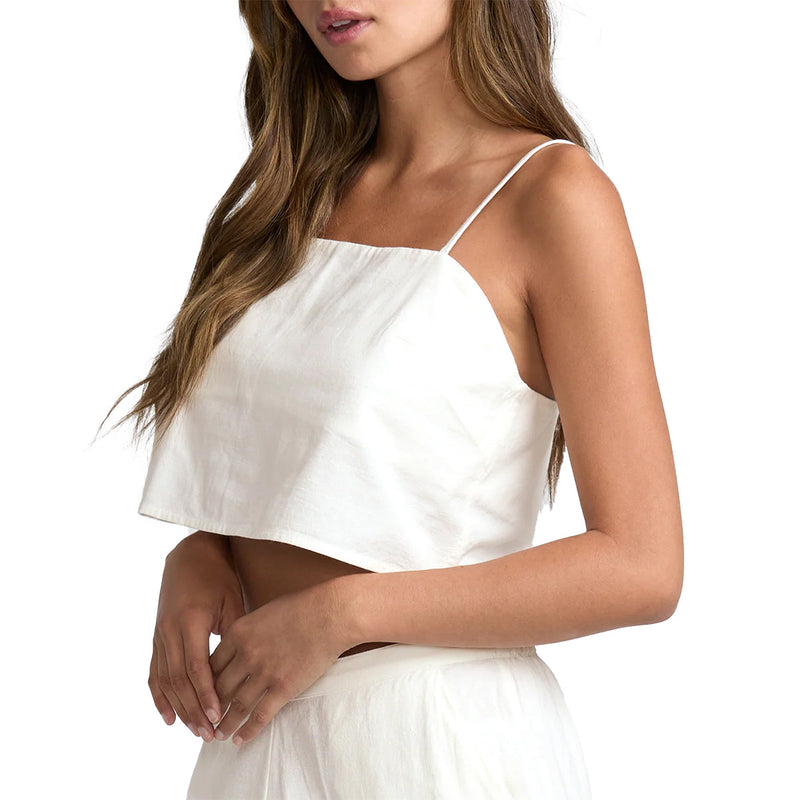 Load image into Gallery viewer, RVCA Women&#39;s Lucy Crop Tank Top
