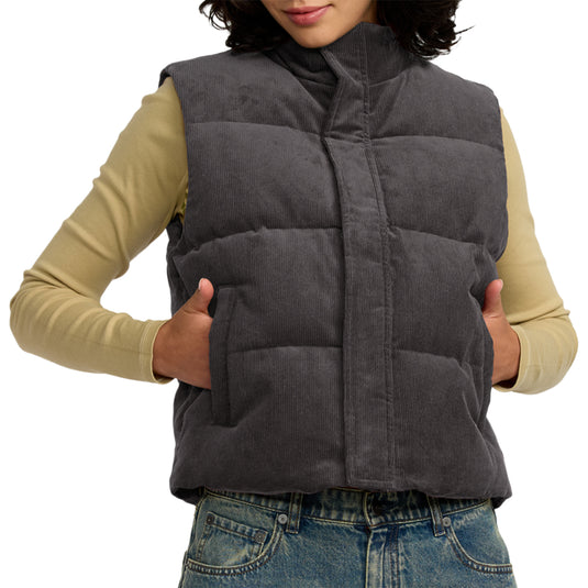 RVCA Women's Eezeh Puffer Zip Vest