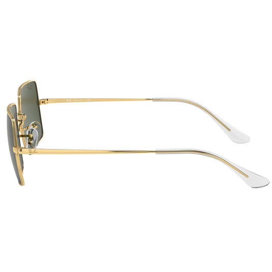 Ray-Ban Women's Rectangle 1969 Sunglasses - Polished Gold/Green