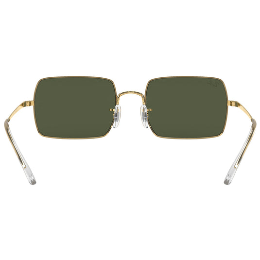 Ray-Ban Women's Rectangle 1969 Sunglasses - Polished Gold/Green