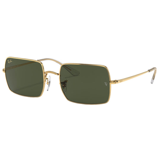 Ray-Ban Women's Rectangle 1969 Sunglasses - Polished Gold/Green