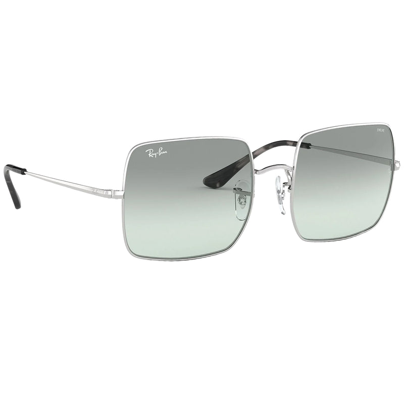 Load image into Gallery viewer, Ray-Ban Square 1971 Classic Sunglasses - Polished Silver/Blue
