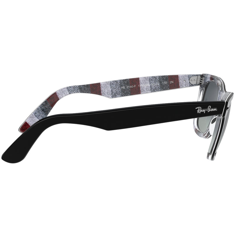 Load image into Gallery viewer, Ray-Ban Original Wayfarer Classic Sunglasses - Black On Chevron/Blue
