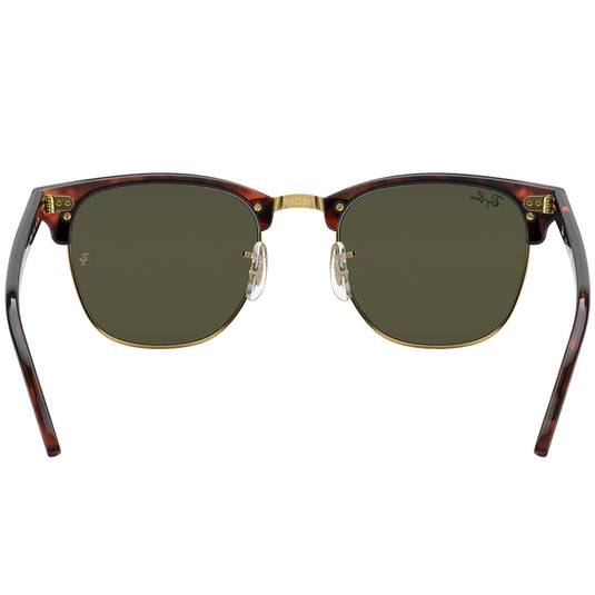 Ray-Ban Clubmaster Classic Sunglasses Polished Tortoise on Gold