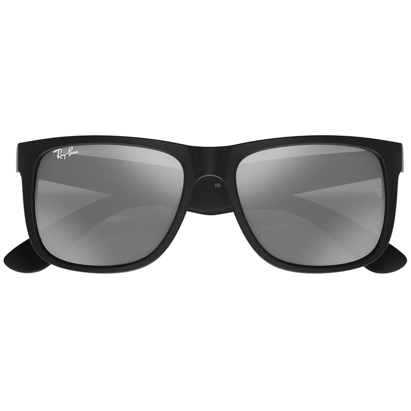 Load image into Gallery viewer, Ray-Ban Justin Color Mix Mirror Sunglasses - Matte Black/Grey
