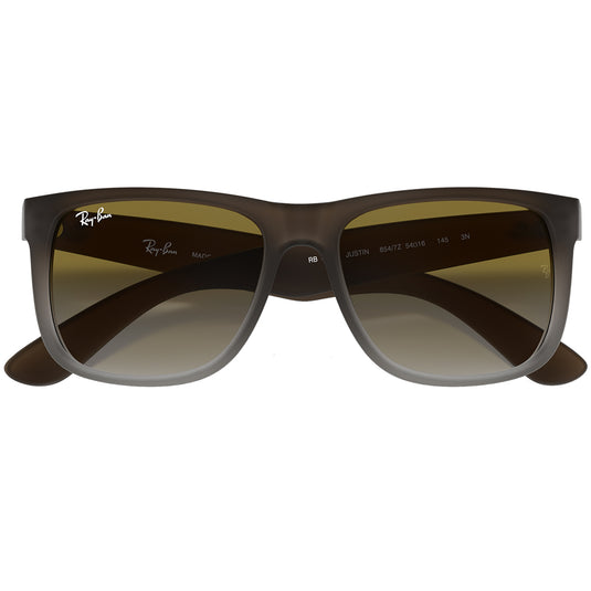 Ray-Ban Justin Classic Sunglasses - Matte Brown/Green