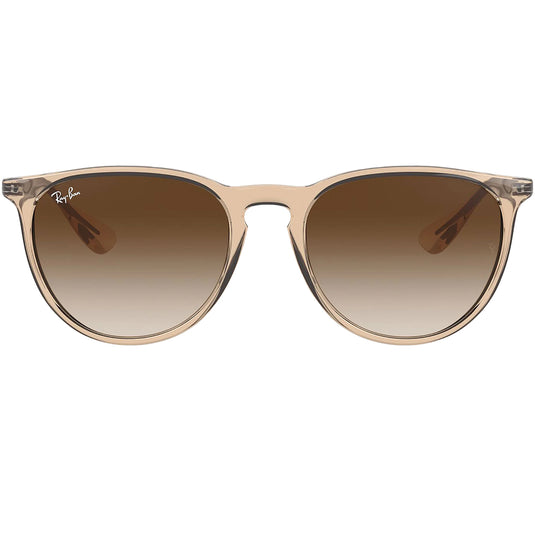 Ray-Ban Erika Classic Sunglasses - Polished Transparent Light Brown/Brown