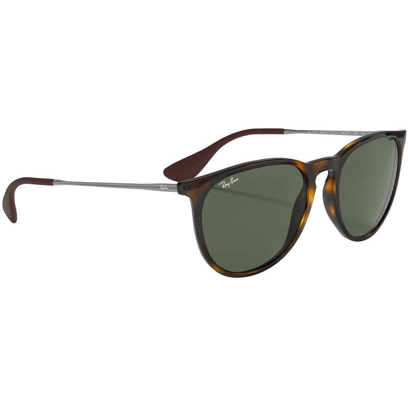 Load image into Gallery viewer, Ray-Ban Erika Classic Sunglasses - Polished Light Havana/Green
