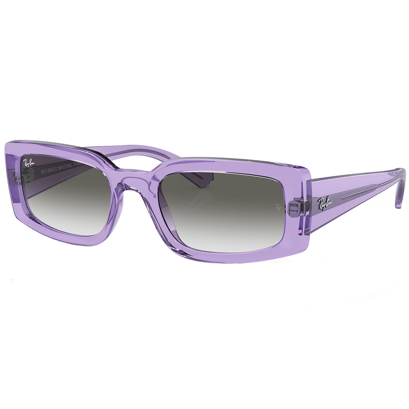 Load image into Gallery viewer, Ray-Ban Kiliane Bio-Based Sunglasses - Polished Transparent Violet/Green 1
