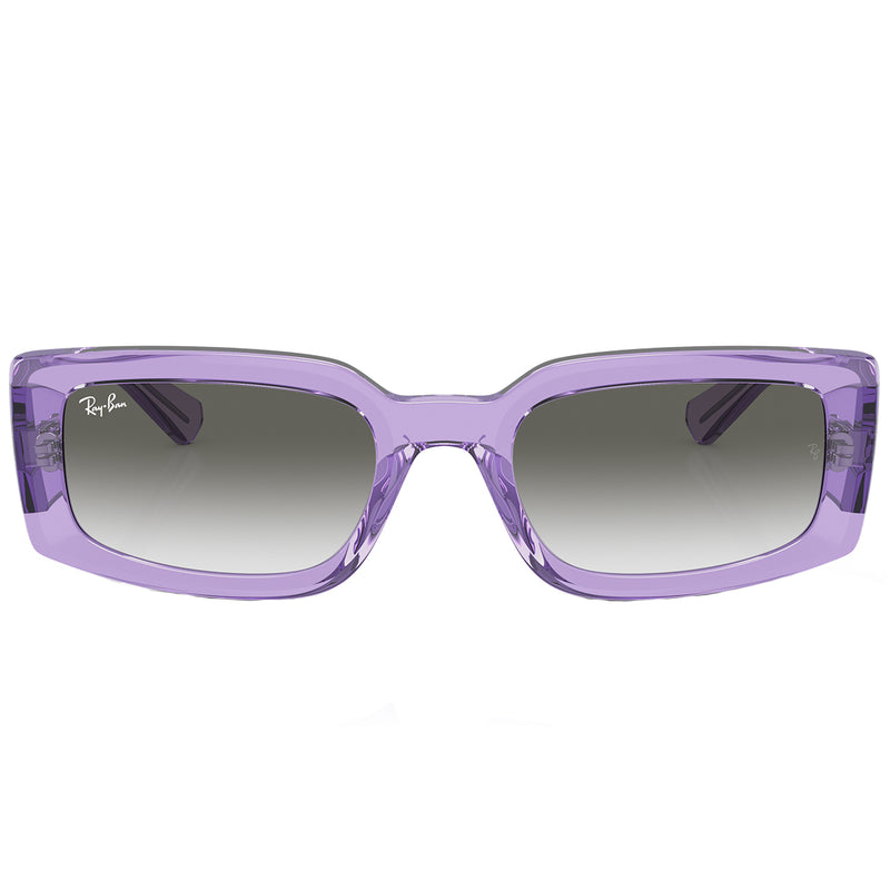 Load image into Gallery viewer, Ray-Ban Kiliane Bio-Based Sunglasses - Polished Transparent Violet/Green 2
