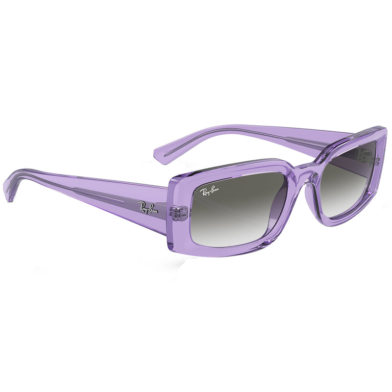Load image into Gallery viewer, Ray-Ban Kiliane Bio-Based Sunglasses - Polished Transparent Violet/Green 3
