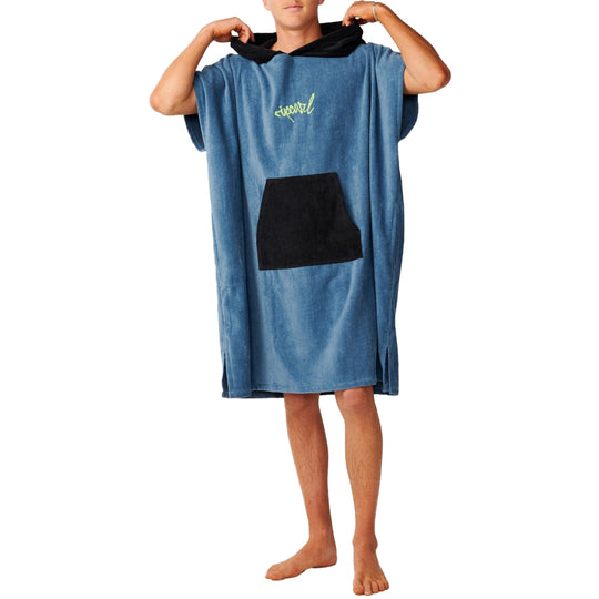 Rip Curl Logo Hooded Towel Changing Poncho