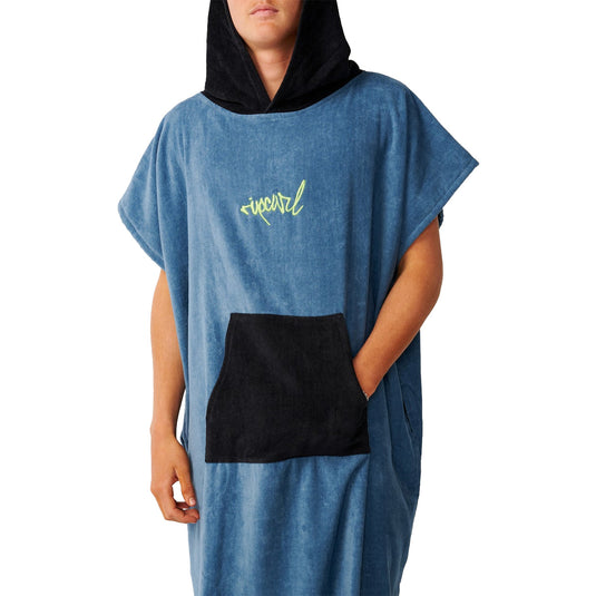 Rip Curl Logo Hooded Towel Changing Poncho 4