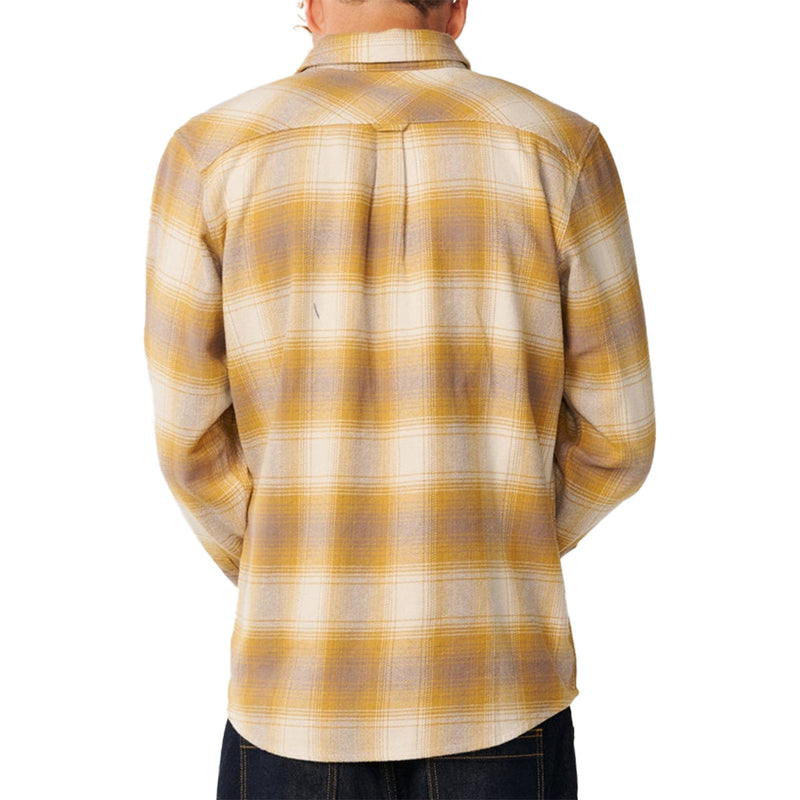 Load image into Gallery viewer, Rip Curl Count Long Sleeve Button-Up Flannel Shirt 2
