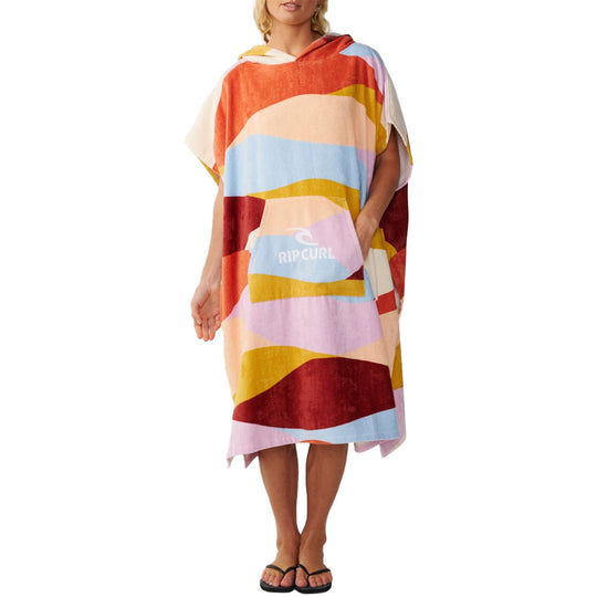 Rip Curl Women's Mixed Hooded Towel Changing Poncho