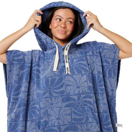 Rip Curl Women's Premium Surf Hooded Towel Changing Poncho
