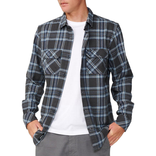 Rip Curl Griffin Long Sleeve Button-Up Flannel Shirt